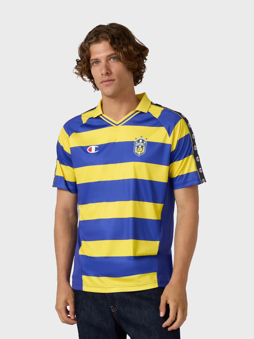 Champion Sports Heritage Soccer T-Shirt | Yellow Orchid