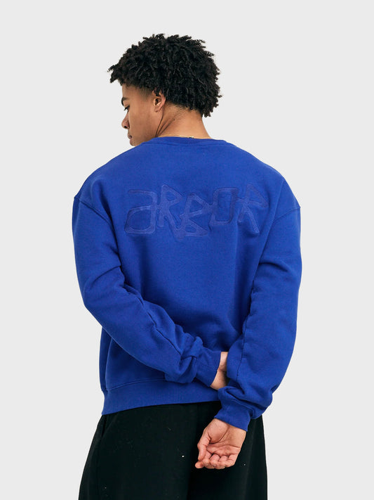 Arbor Antwerp Arbor Icon Sweater Blue - model achterkant