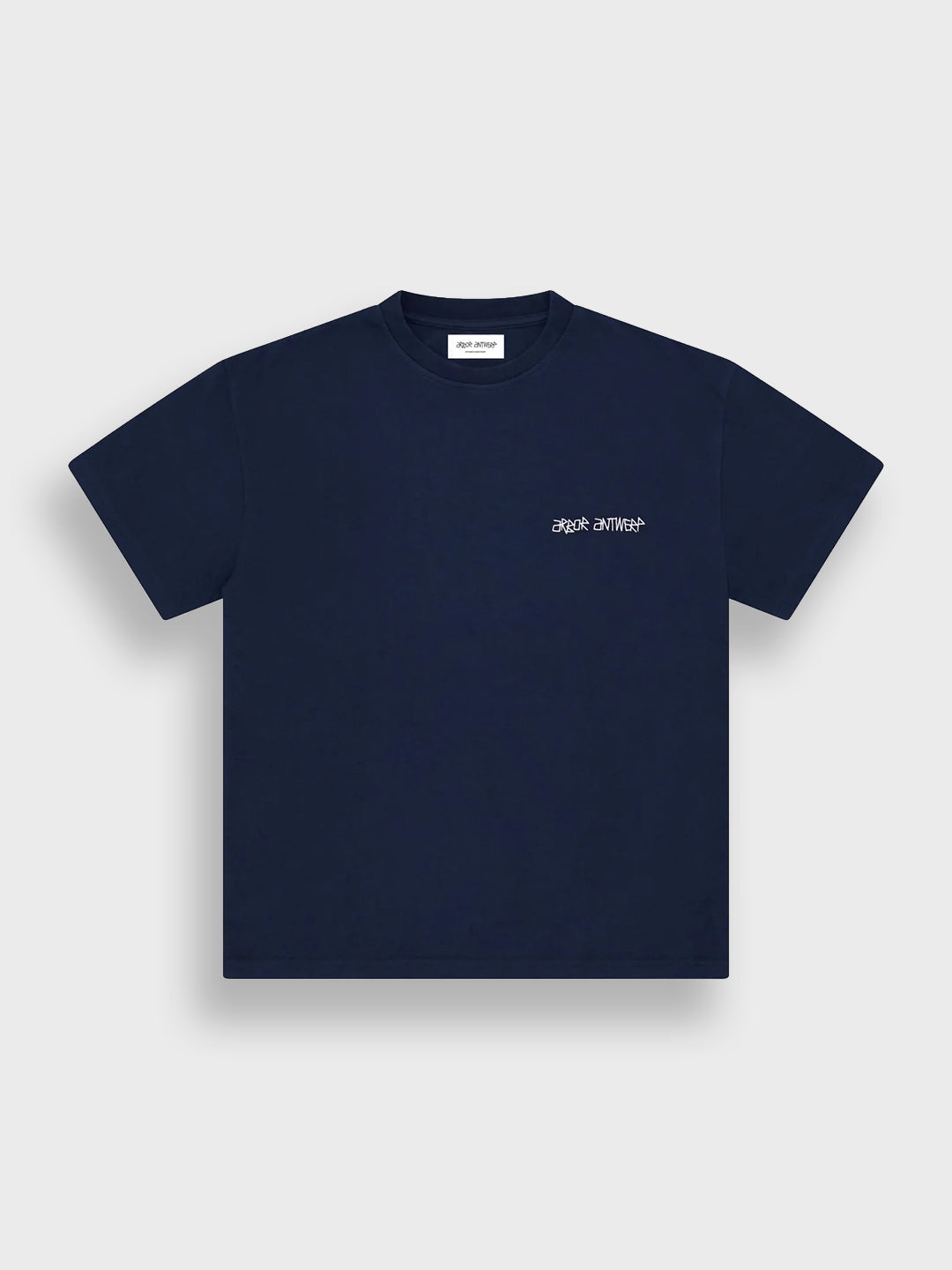 Arbor Antwerp Big Logo T-Shirt Navy voorkant