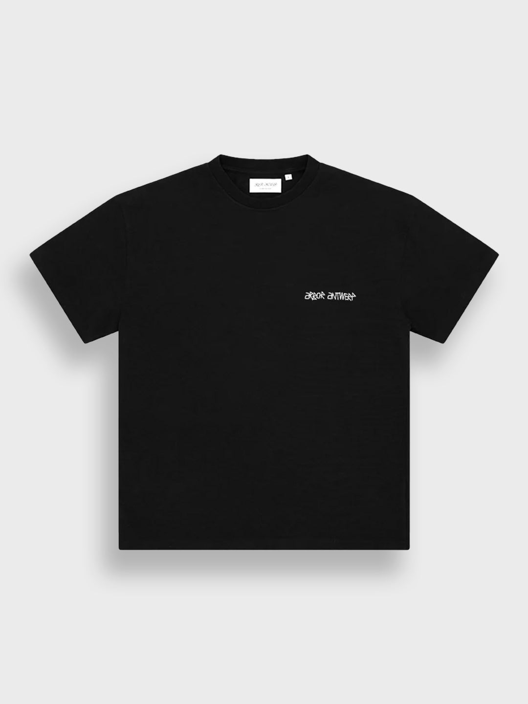 Arbor Antwerp Dotwork T-Shirt Black - voorkant