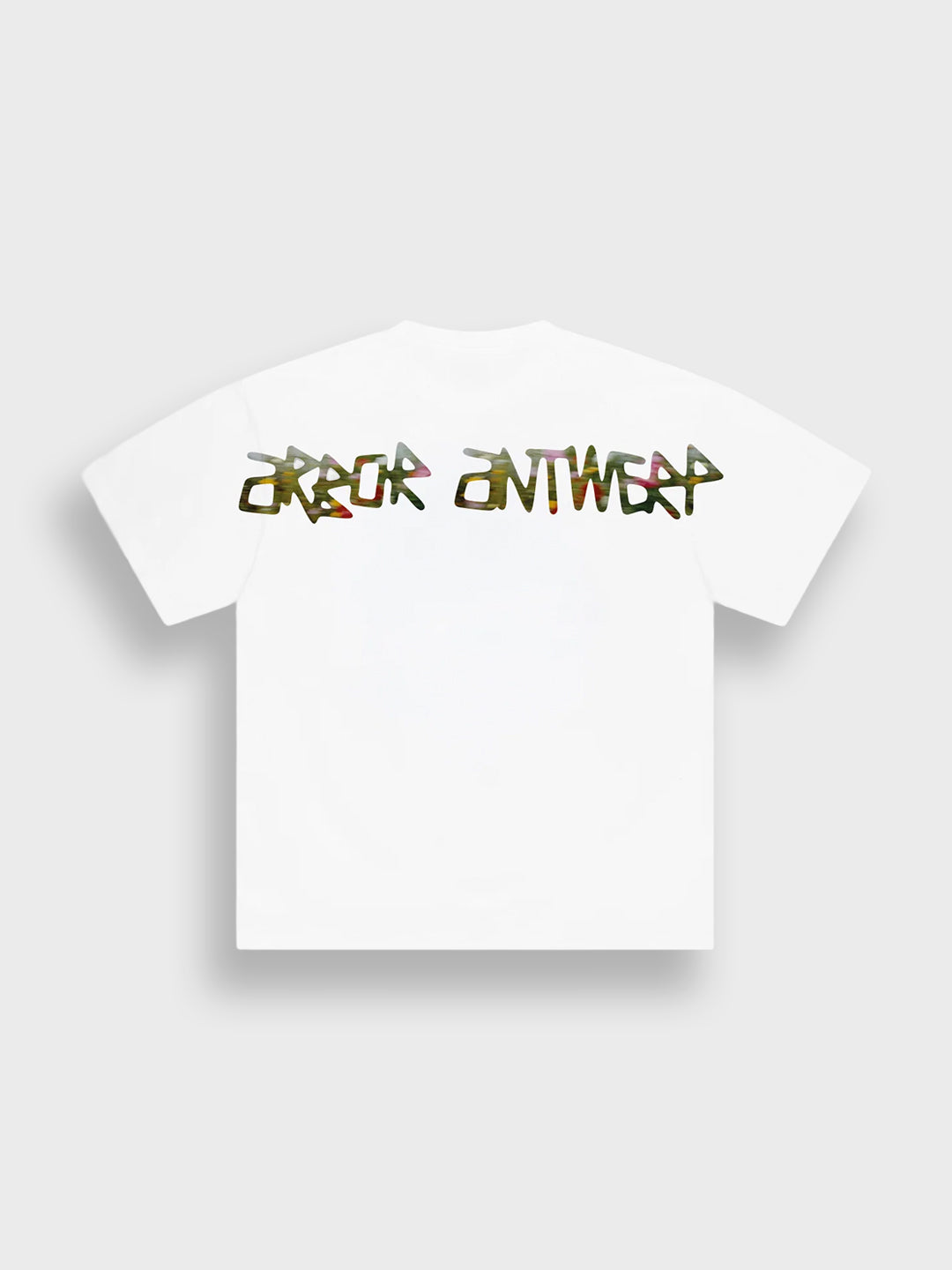 Arbor Antwerp Flower Motion T-Shirt White - productfoto achterkant
