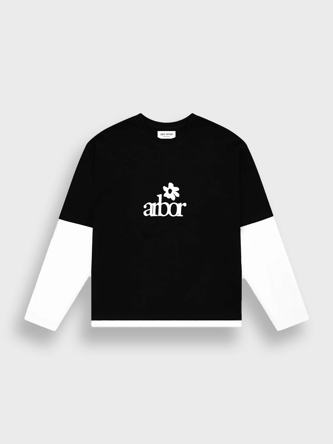 Arbor Antwerp Layered Longsleeve Black – voorkant productshot
