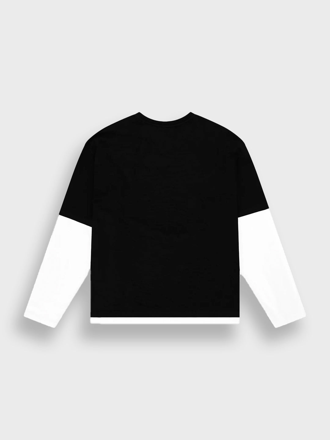Arbor Antwerp Layered Longsleeve Black – achterkant productshot