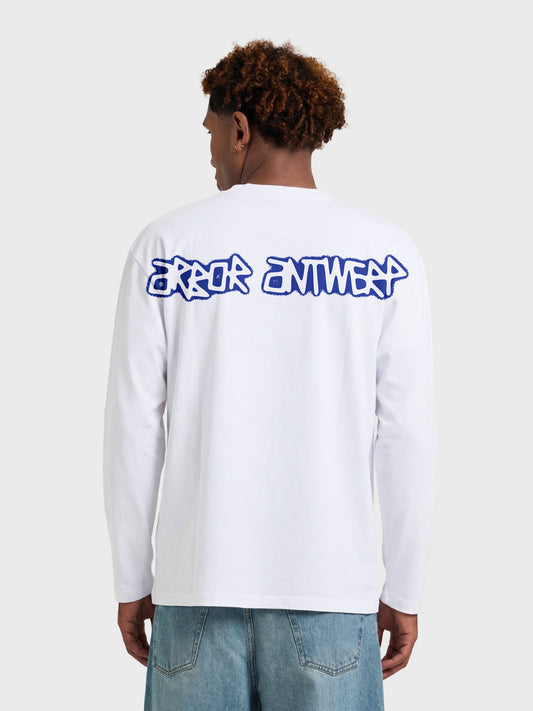Arbor Antwerp Spray Outline Longsleeve White – achterkant