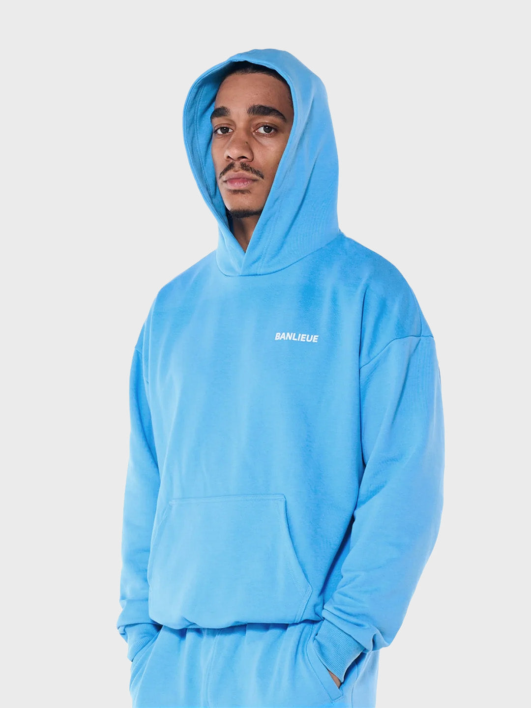 banlieue hoodie blauw