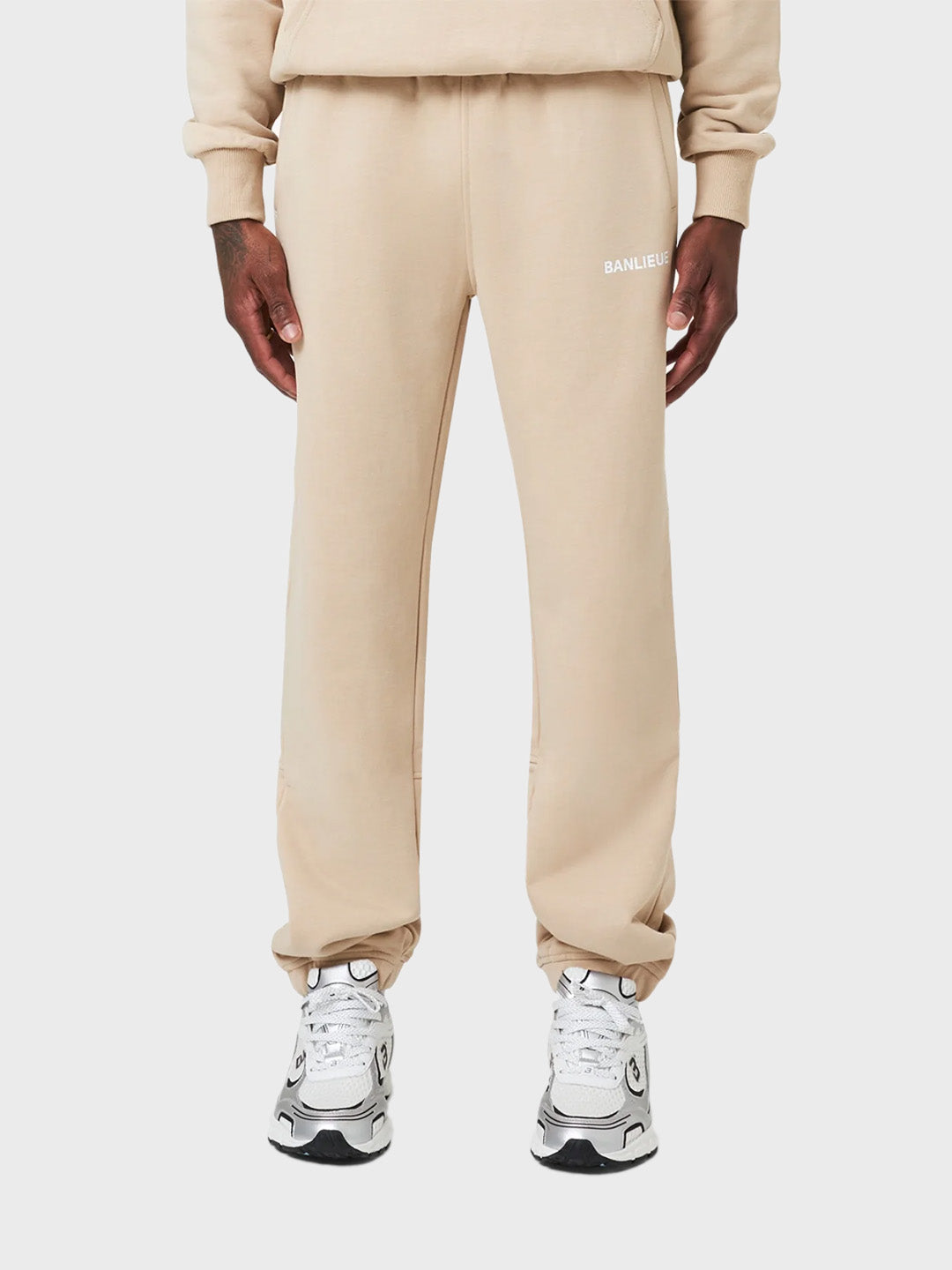 Sweatpants beige hot sale