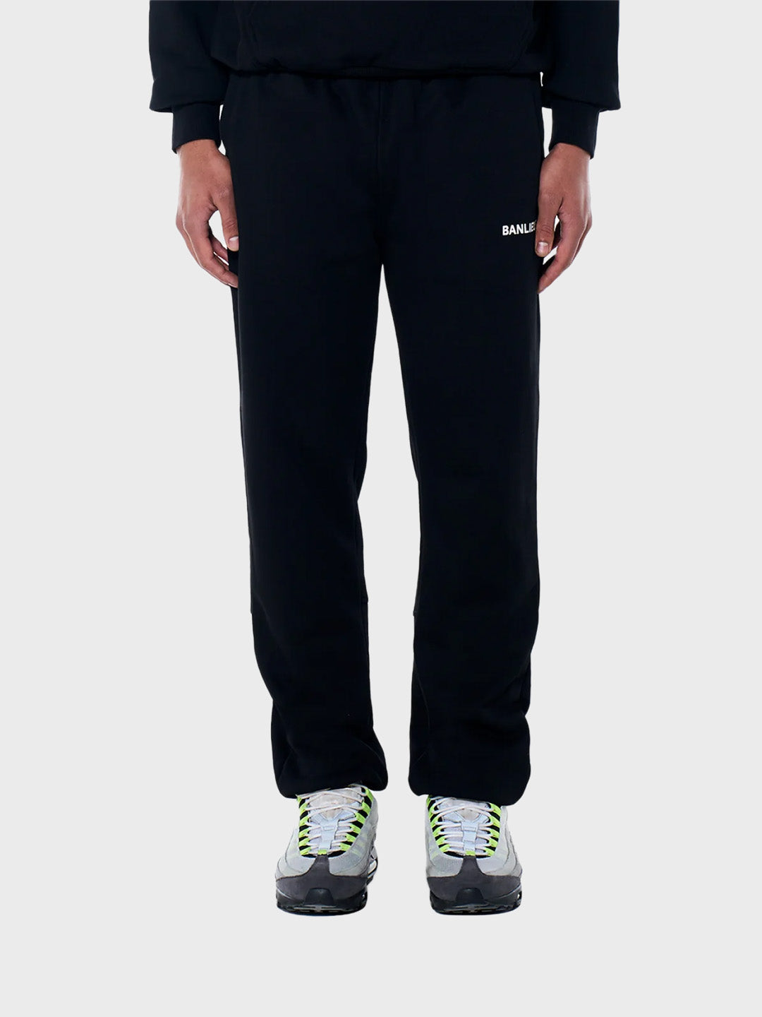 Banlieue Script Sweatpants Black