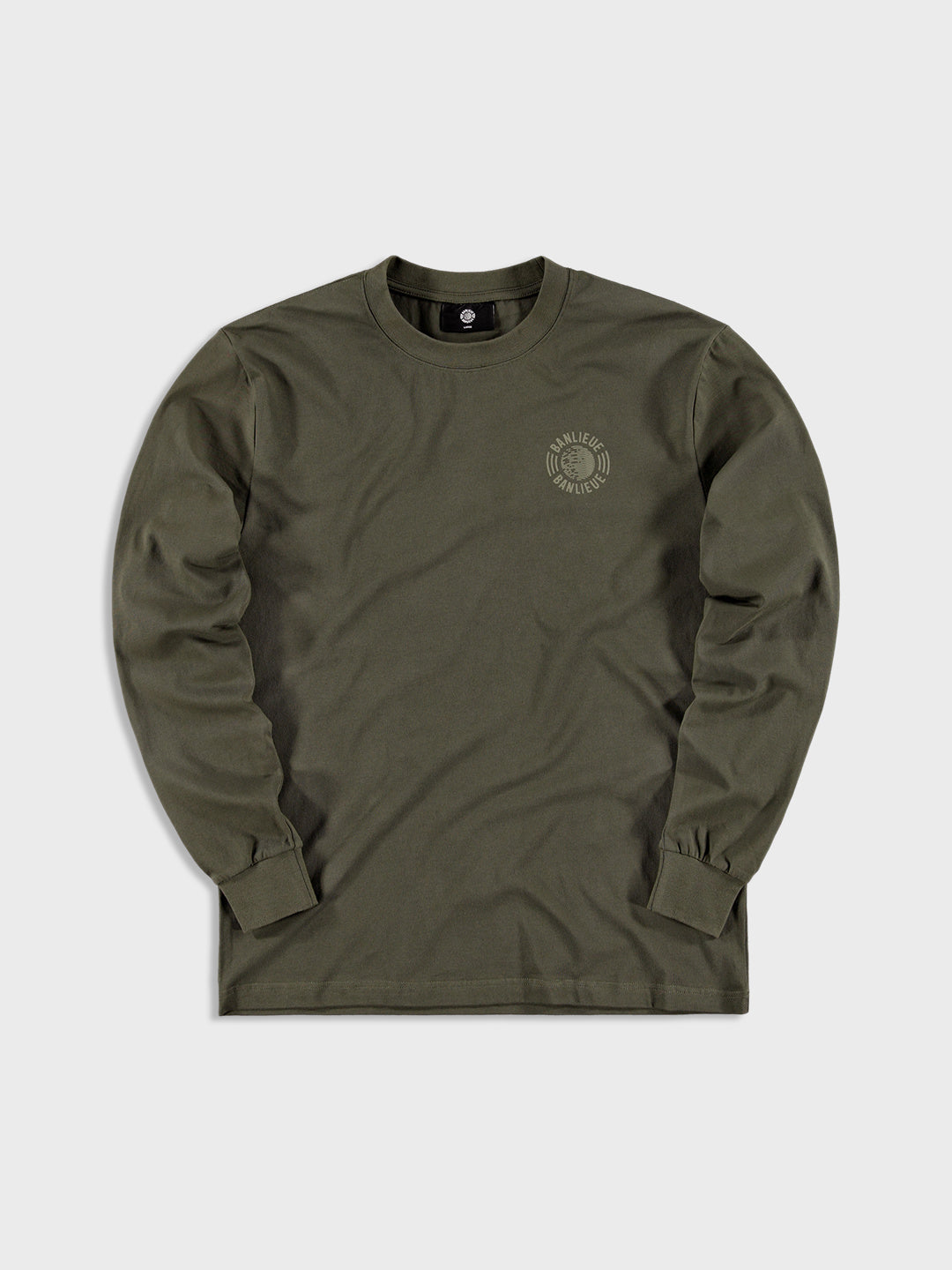 Banlieue Tonal Longsleeve T-Shirt | Khaki