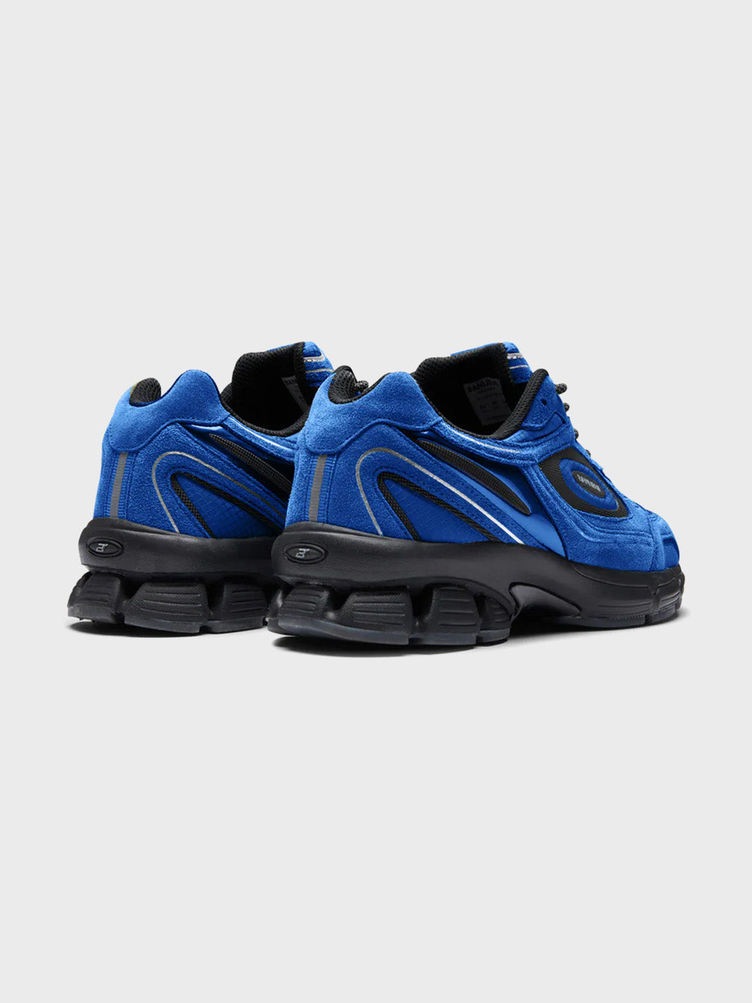 Banlieue Winter Edition Sneakers Cobalt Blue – schuine achterkant