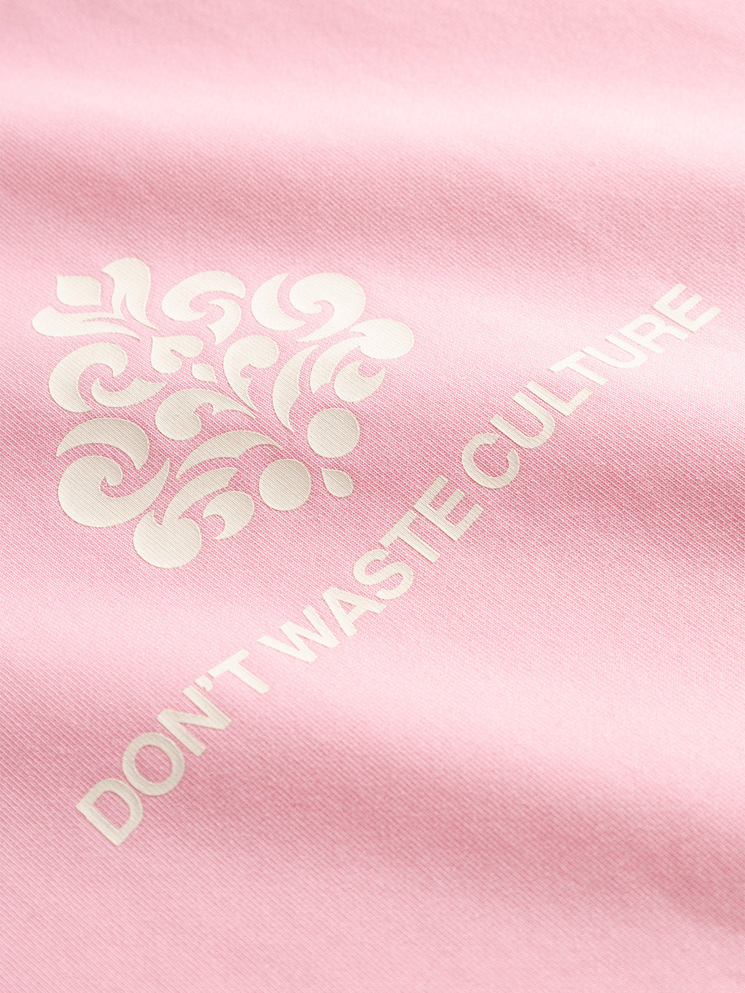 Don't Waste Culture Azemari T-Shirt Pink - close-up graphic