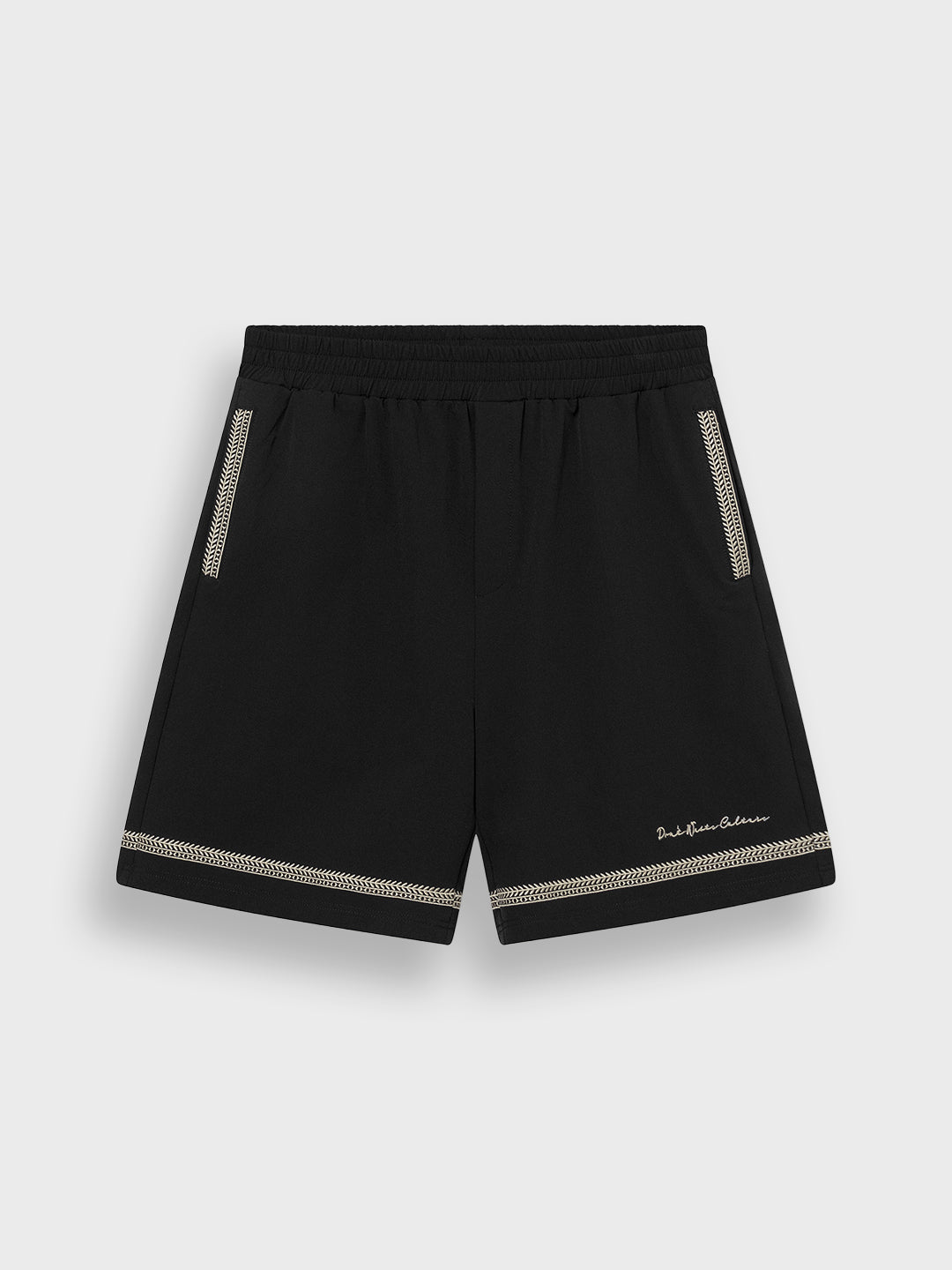 Don't Waste Culture Enkira Shorts Black - voorkant