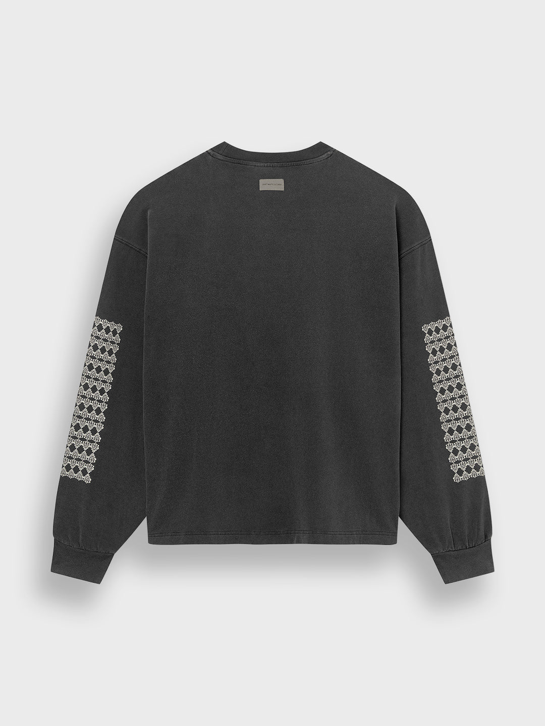 Don't Waste Culture Himariyu Longsleeve Washed Black - achterkant