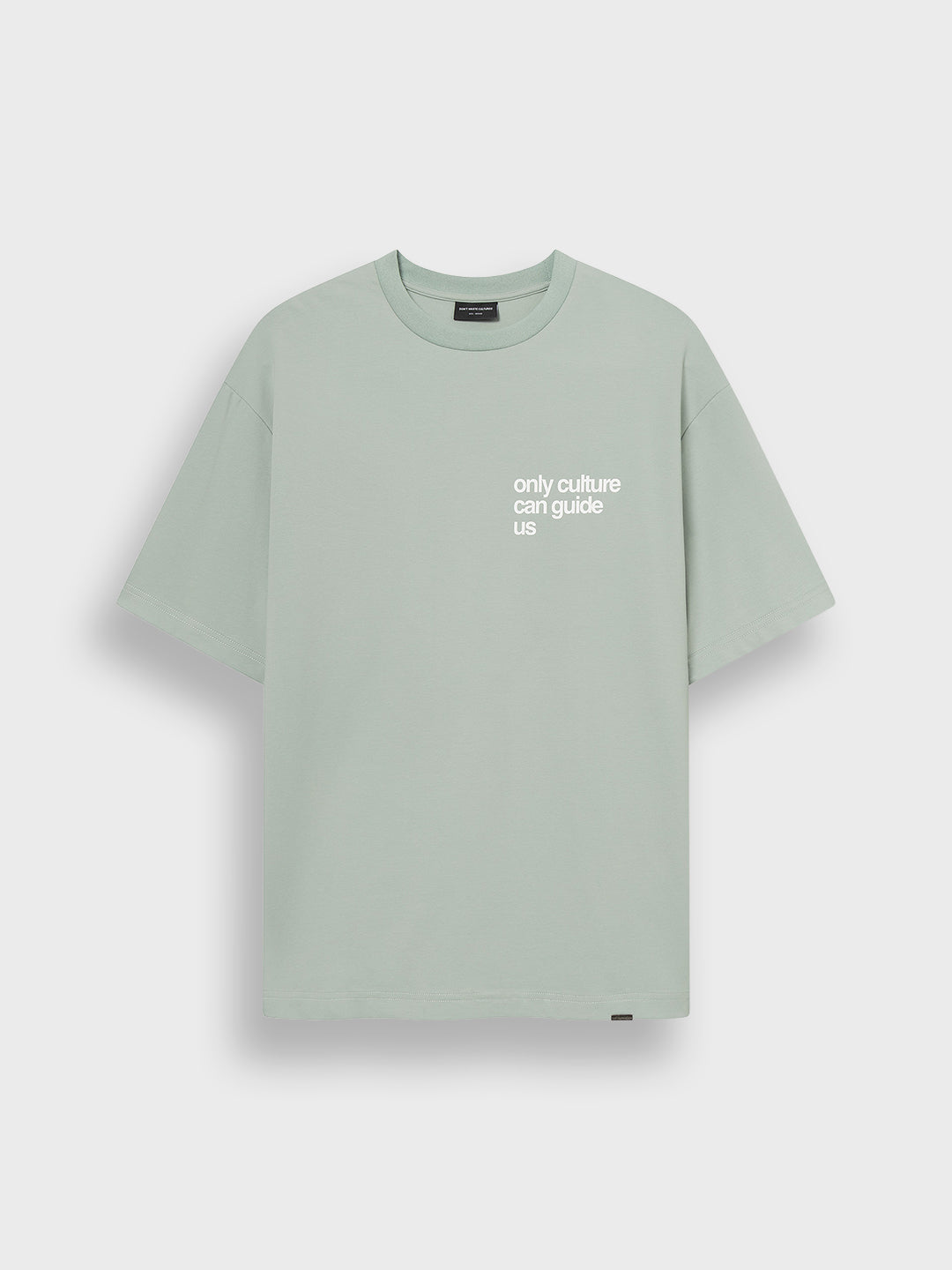 Don't Waste Culture Oshimi T-Shirt Turquoise - voorkant