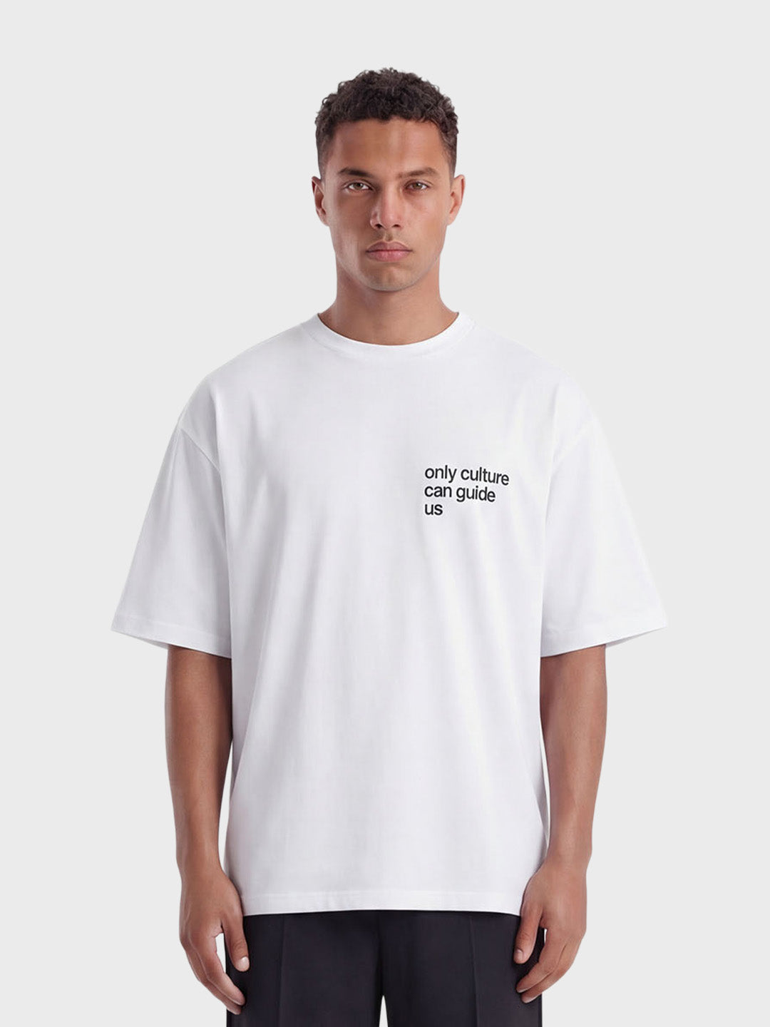 Don't Waste Culture Oshimi T-Shirt | White