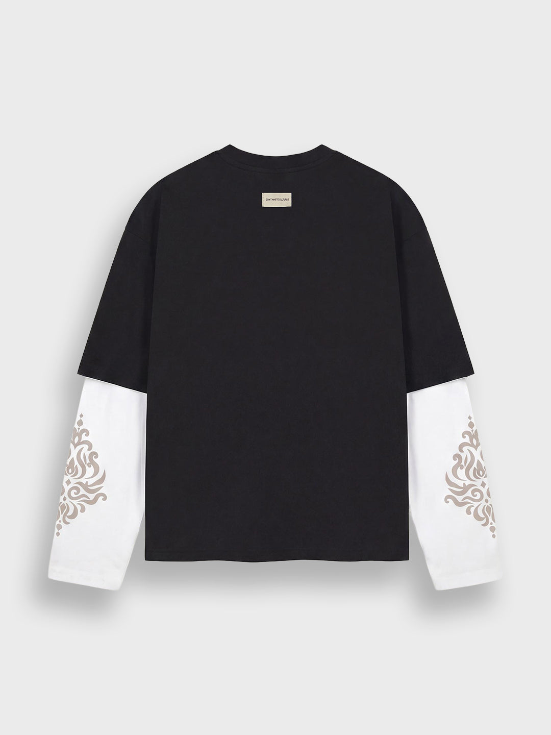 Don't Waste Culture Alare Longsleeve Black - achterkant