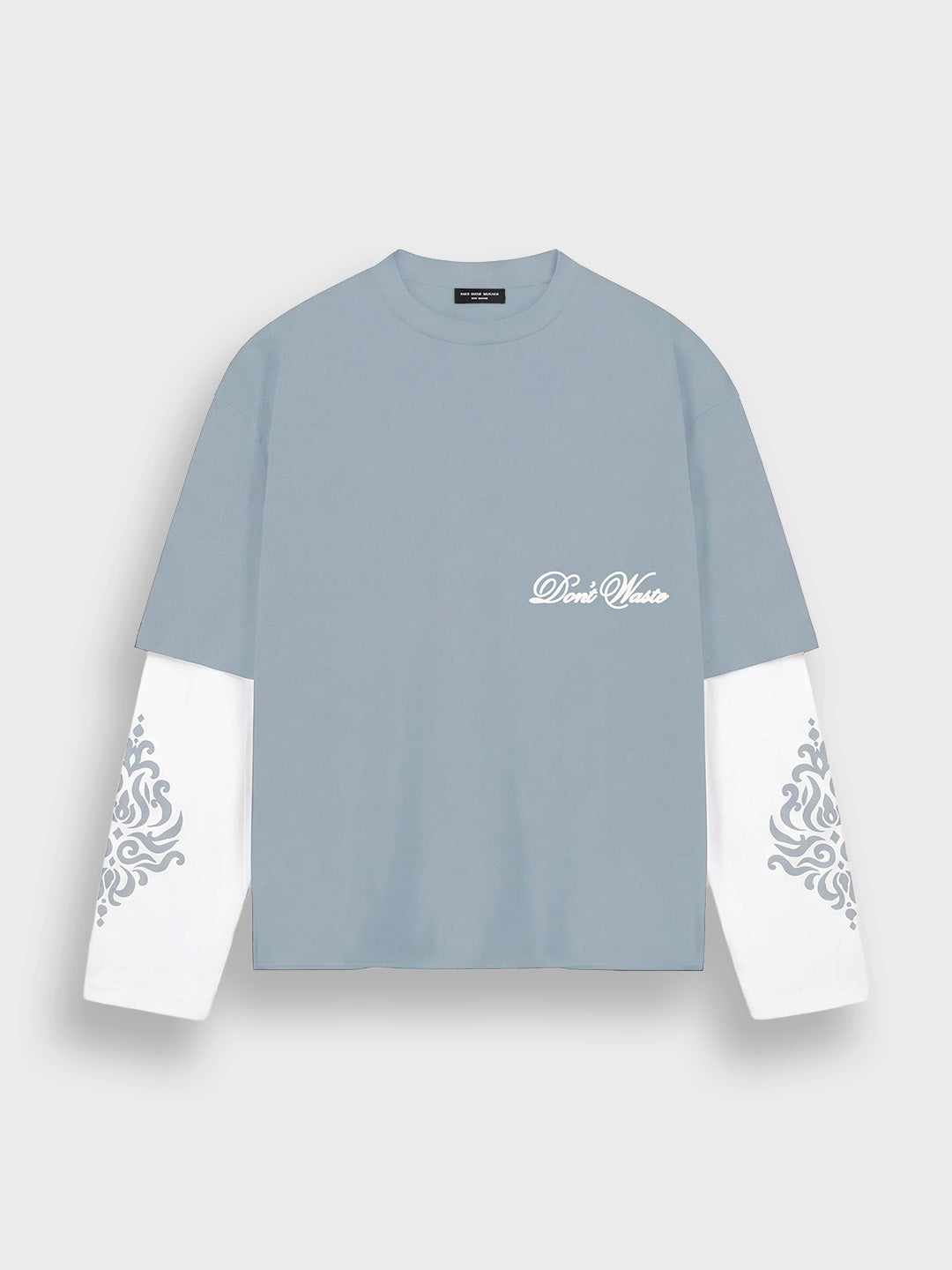 Don't Waste Culture Alare Longsleeve Blue - voorkant