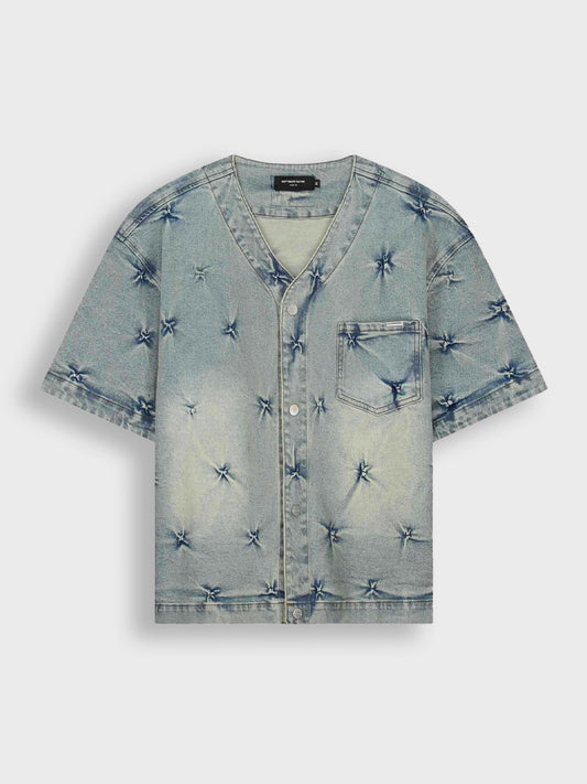 dont waste culture denim shirt