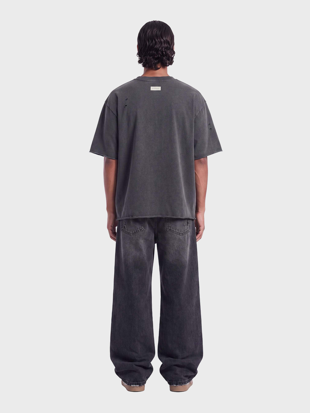 Don't Waste Culture Alune T-Shirt Washed Black – achterkant