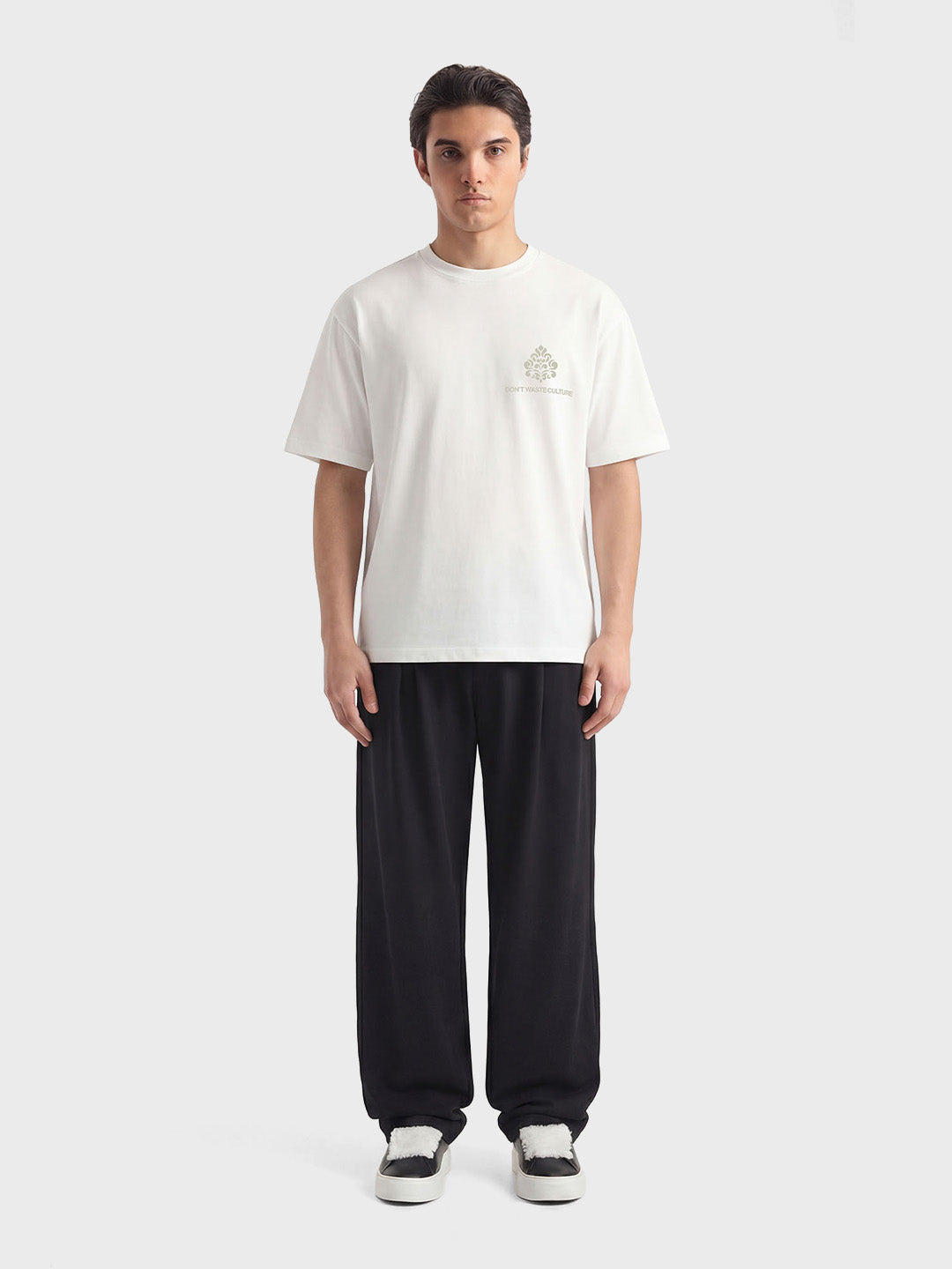 Don't Waste Culture Azemari T-Shirt Off-White - outfit