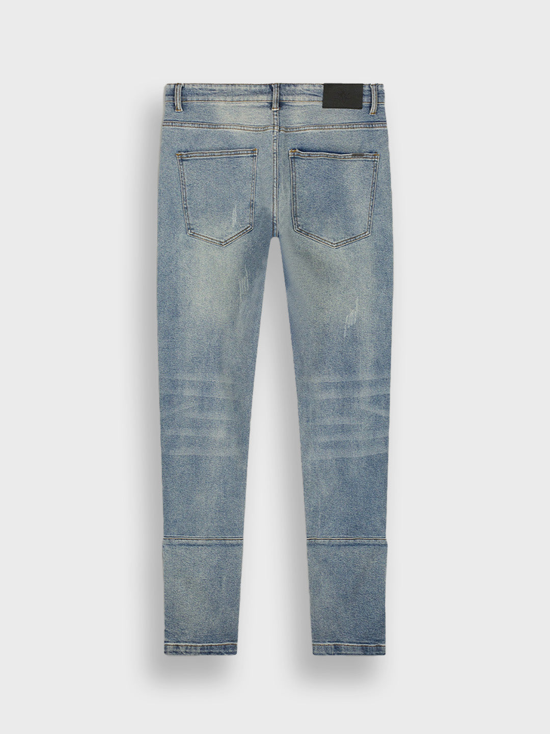 don't waste culture cirino straight fit jeans with buttons