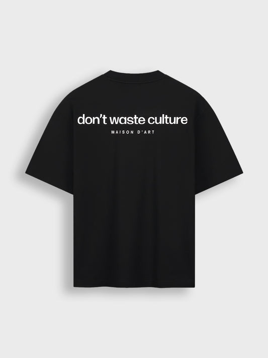 don't waste culture oversized t-shirt