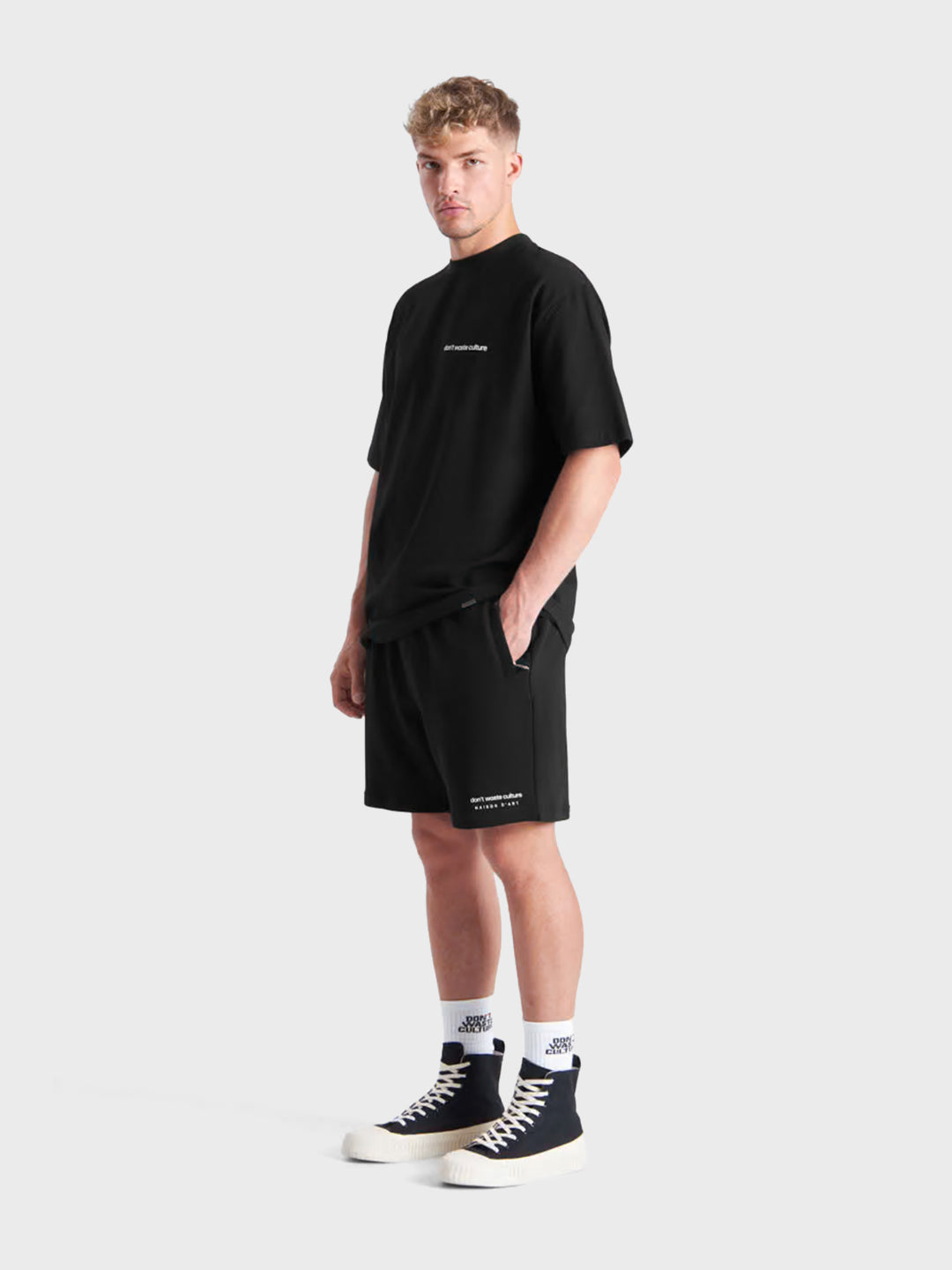 don't waste culture oversized t-shirt