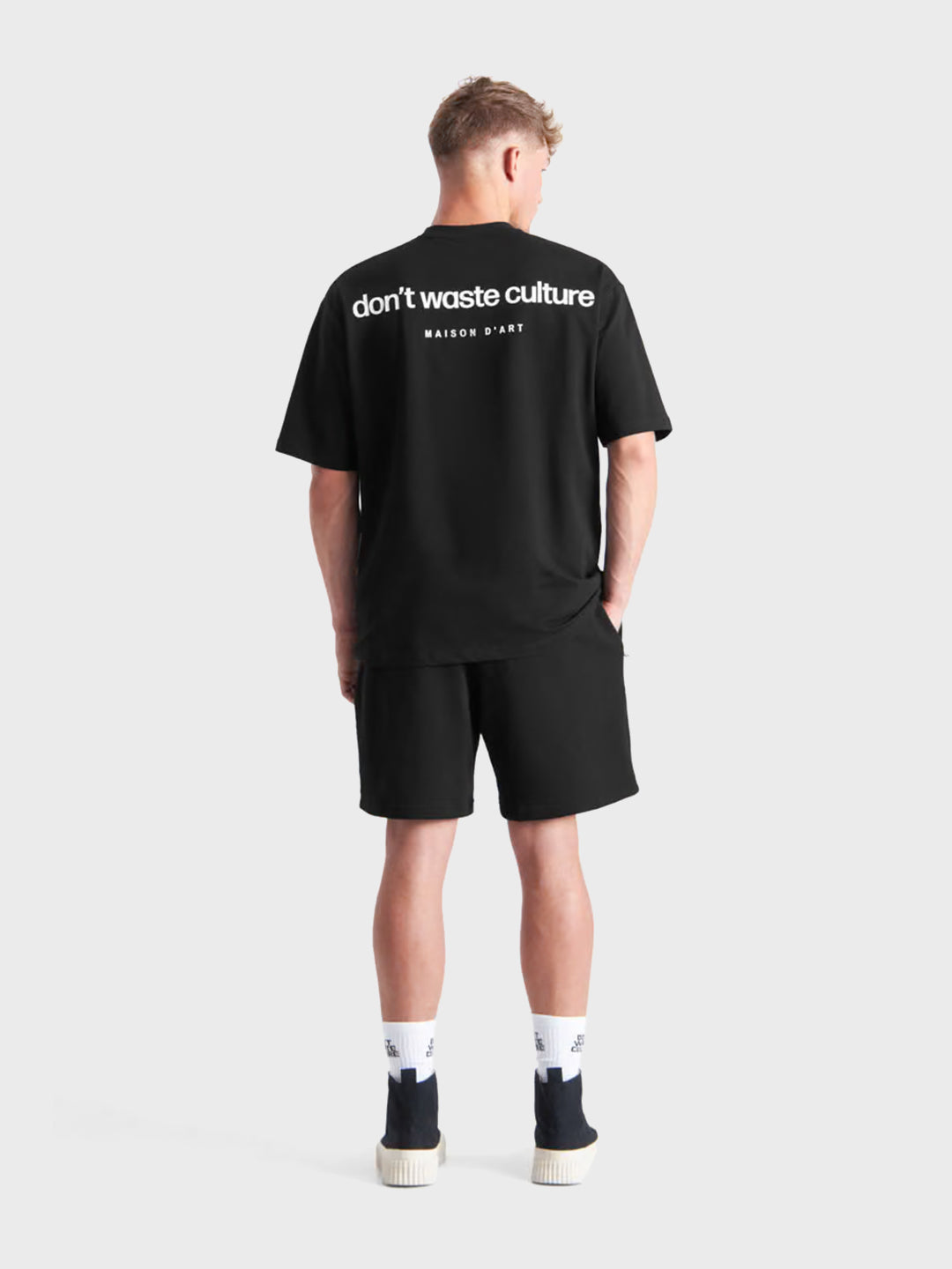 don't waste culture oversized t-shirt