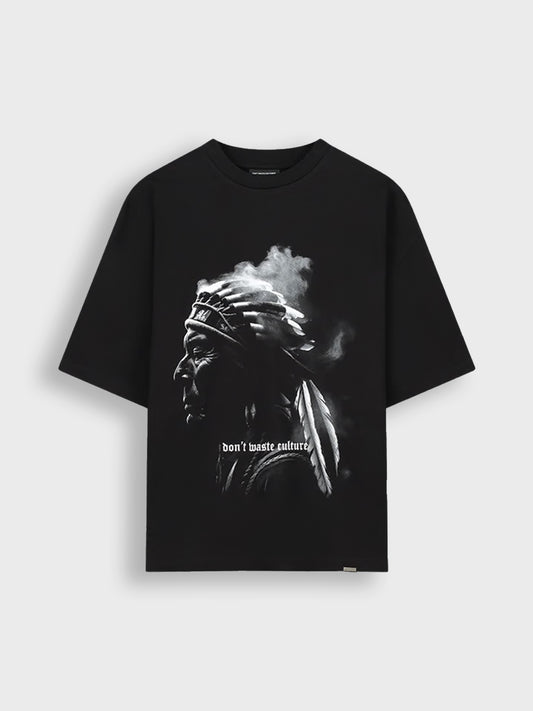 dont waste culture oversized t-shirt