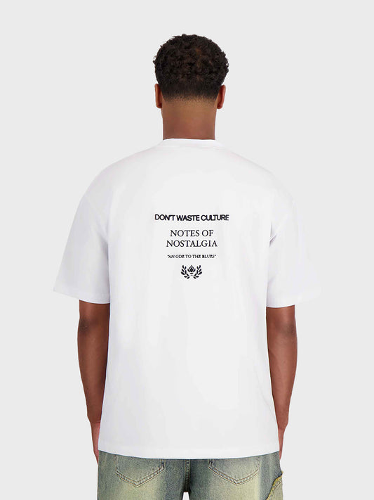 Don’t Waste Culture Erevan T-Shirt White – rug met minimalistische print