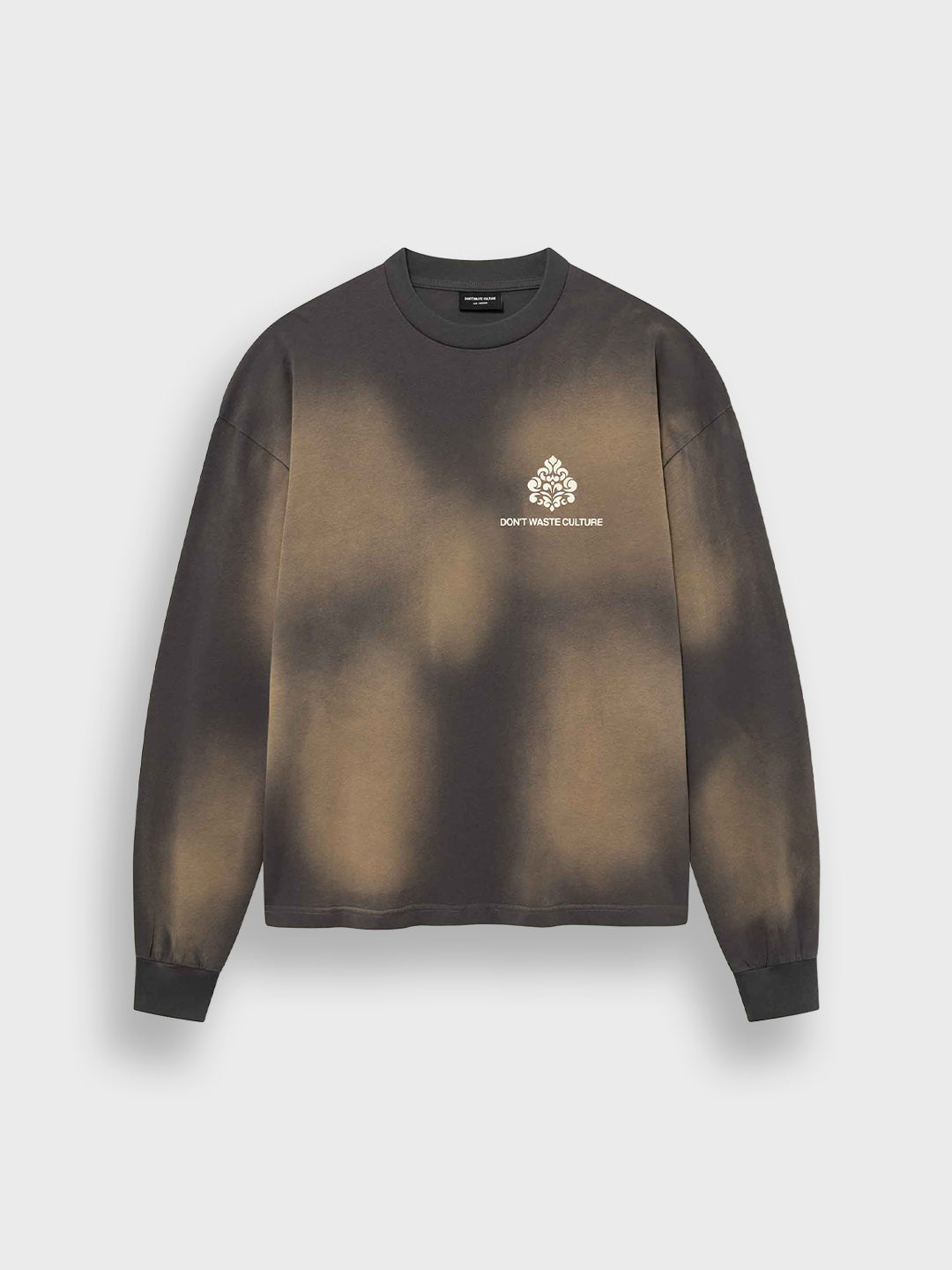 Don't Waste Culture Fade Longsleeve Grey - productfoto voorkant
