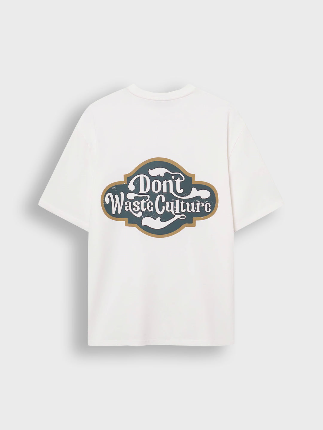 don't waste culture oversized t-shirt