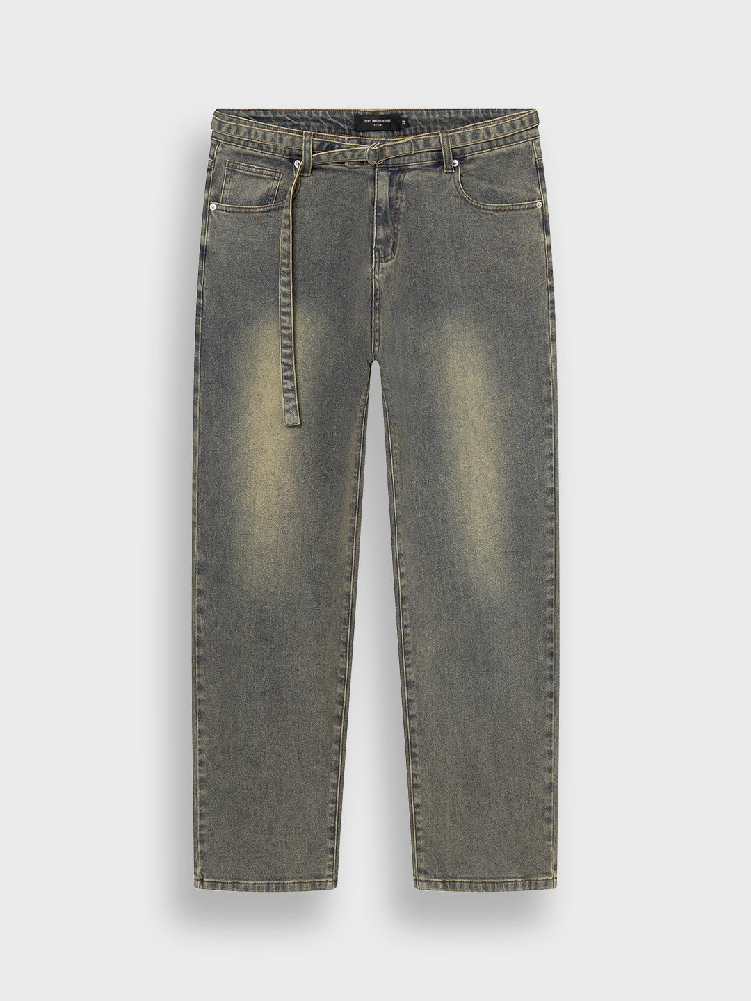 Don’t Waste Culture Jasrik Jeans Pale Blue product voorkant