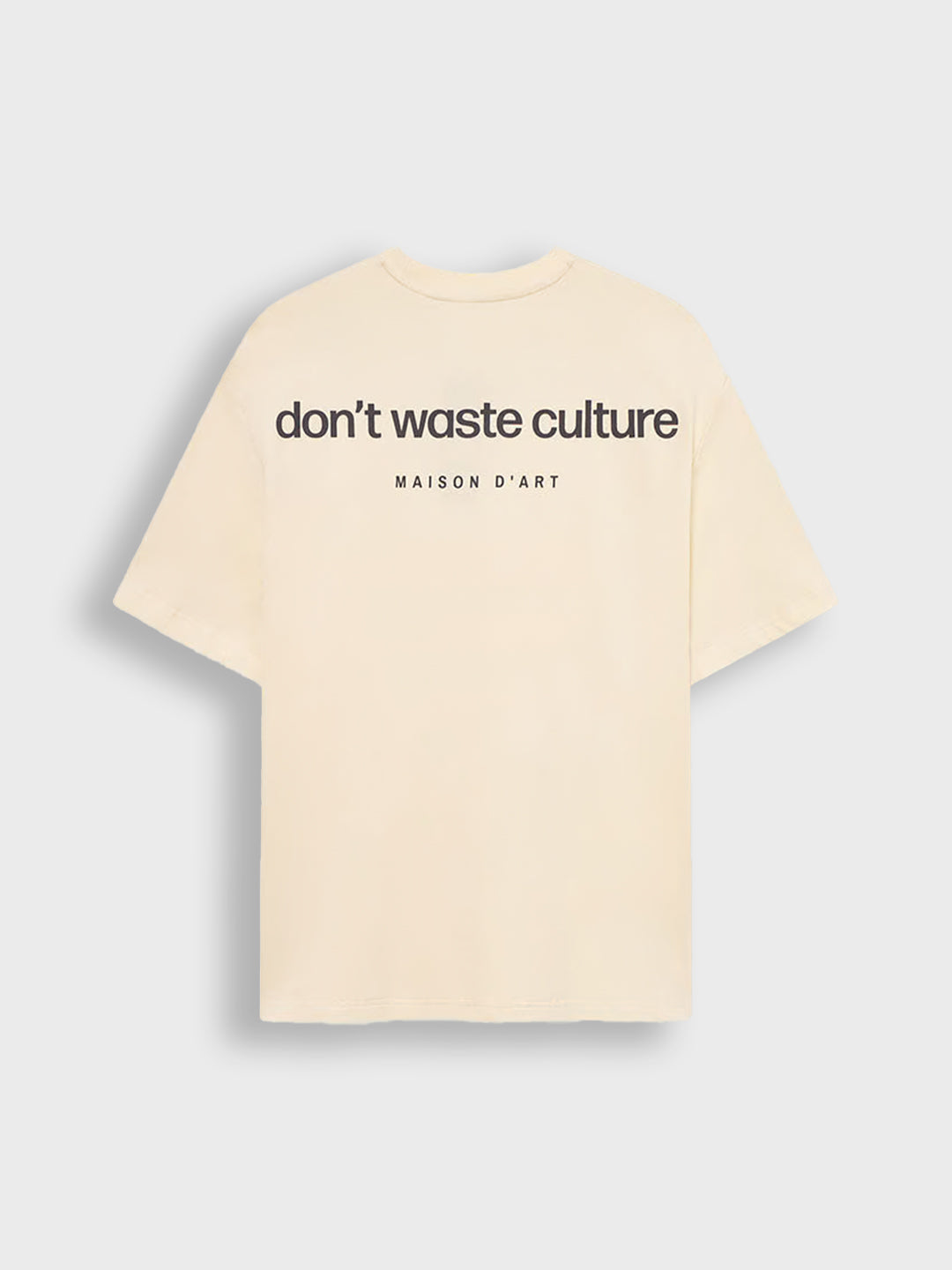 don't waste culture oversized t-shirt