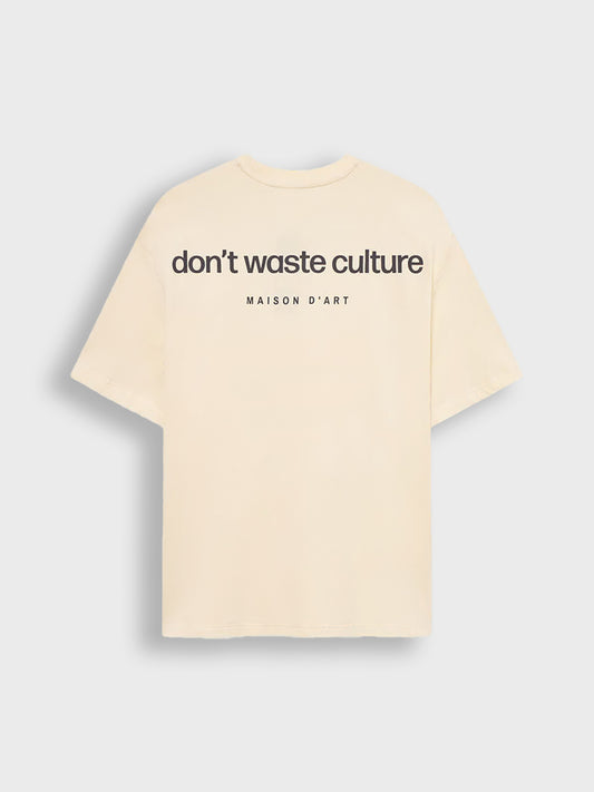 don't waste culture oversized t-shirt