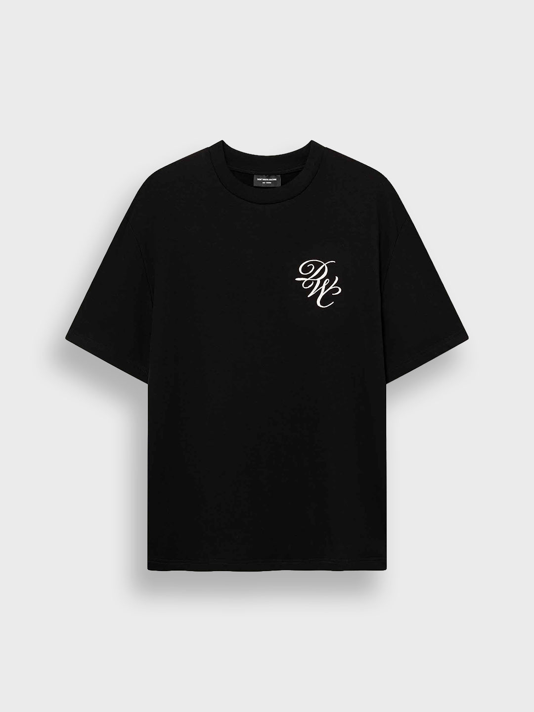 Don't Waste Culture Kari T-Shirt Black – productfoto voor