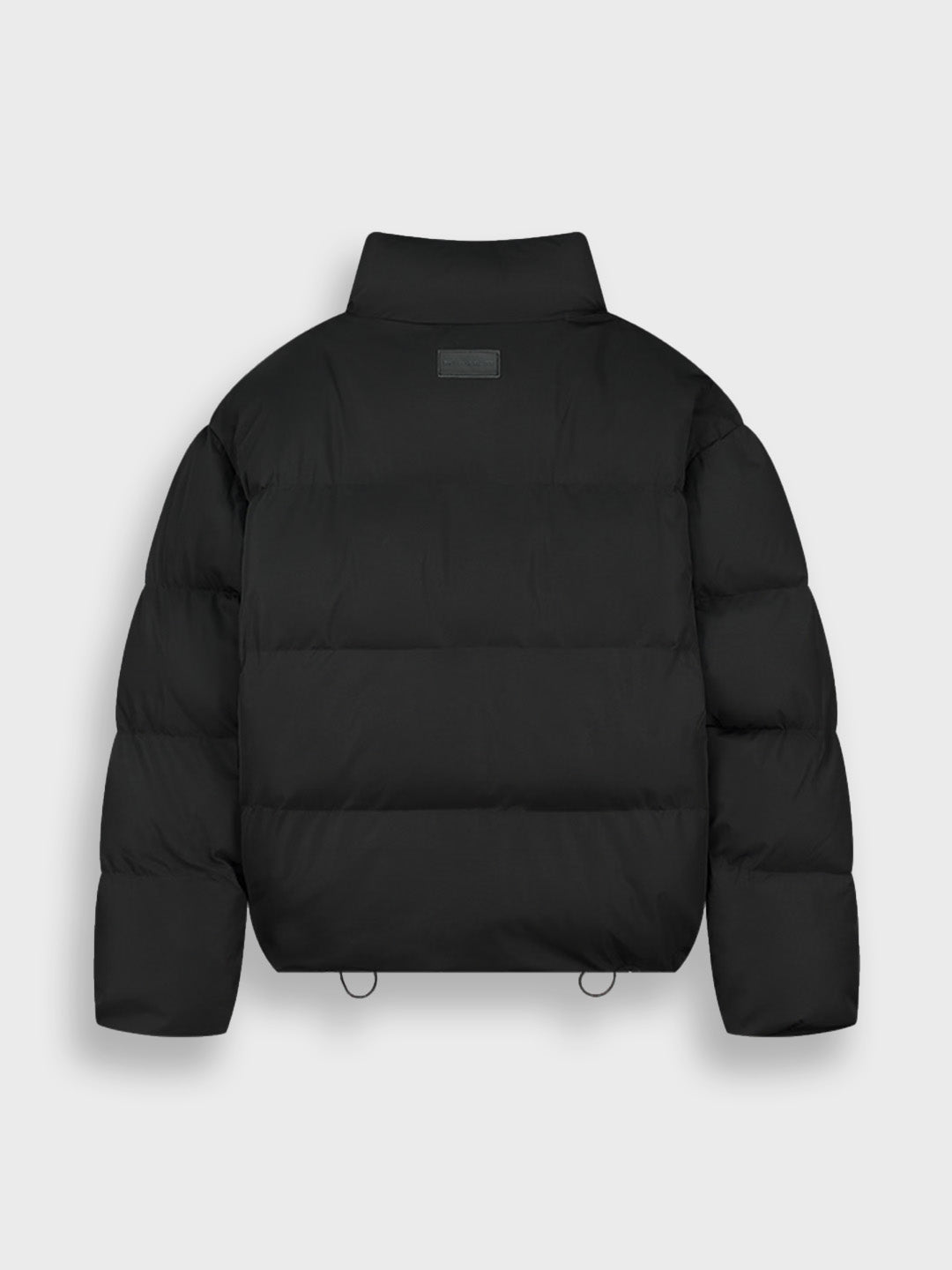 don't waste culture puffer jacket black