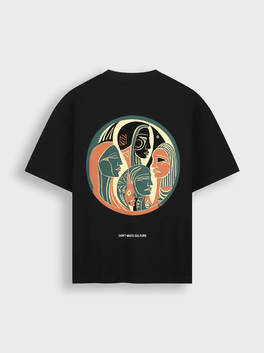 Don't Waste Culture Lenzio T-Shirt | Black