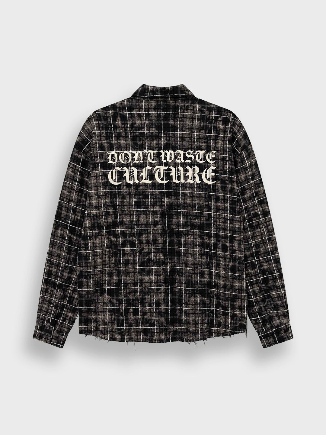Don't Waste Culture Levi Shirt Black - productfoto achterkant
