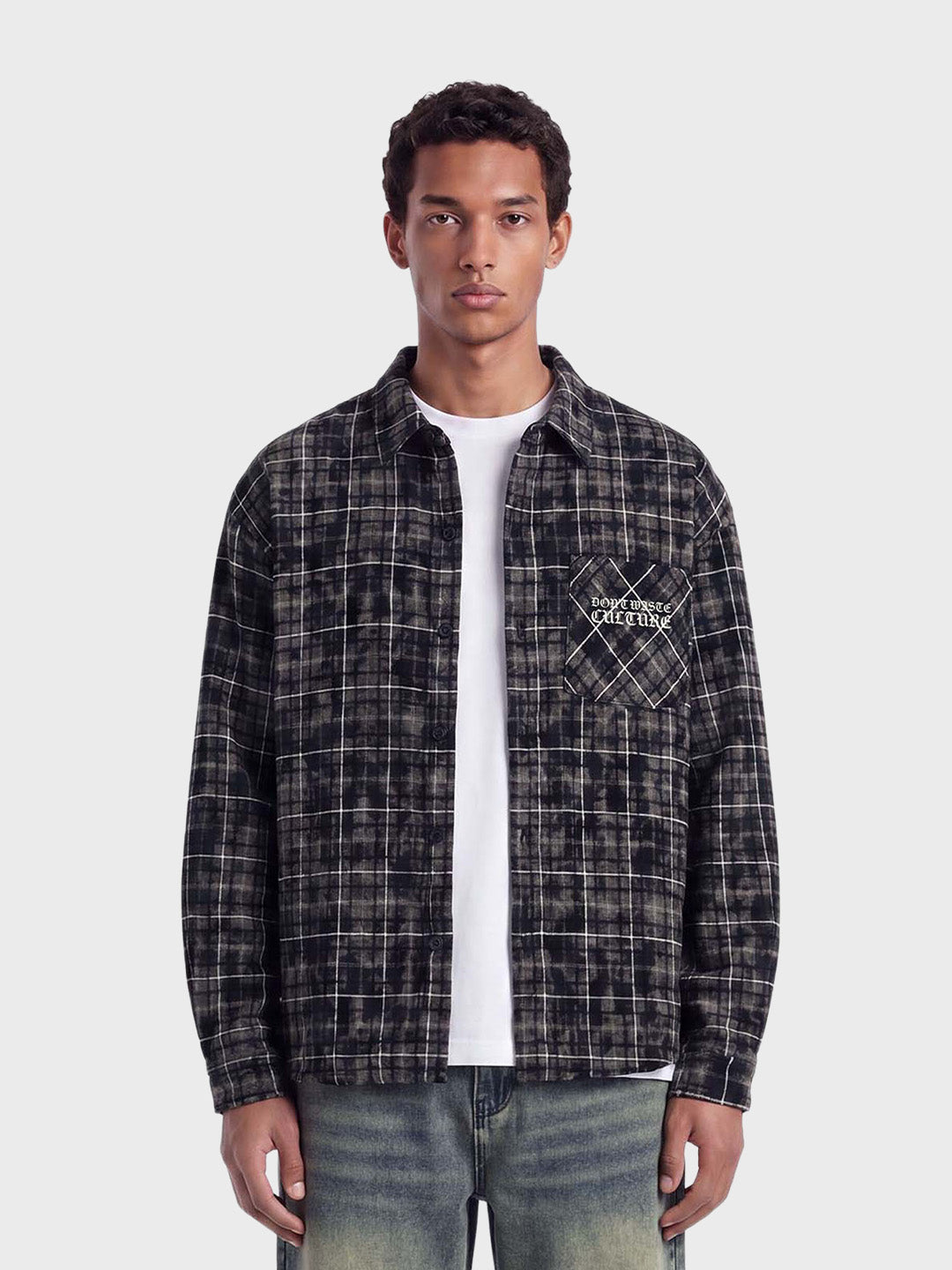 Don't Waste Culture Levi Shirt Black - voorkant