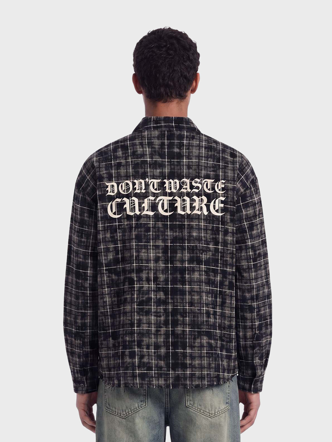 Don't Waste Culture Levi Shirt Black - achterkant