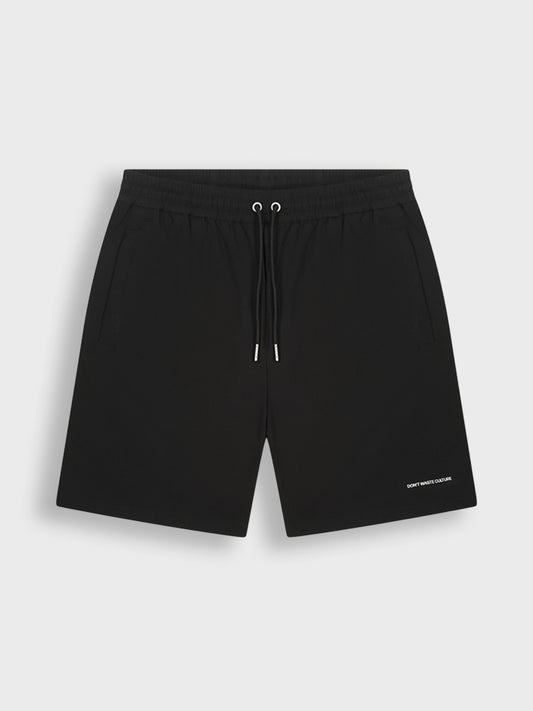 don't waste culture shorts black