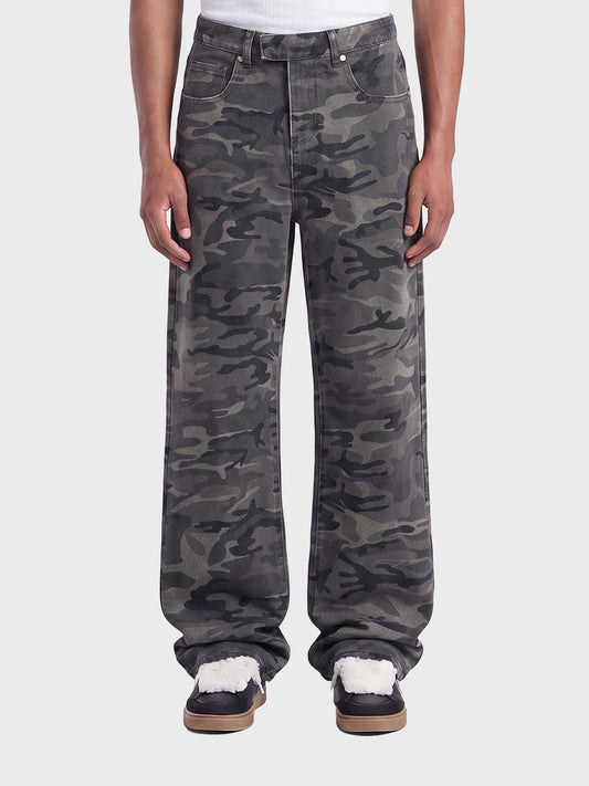 Don't Waste Culture Luma Jeans Washed Grey – voorkant