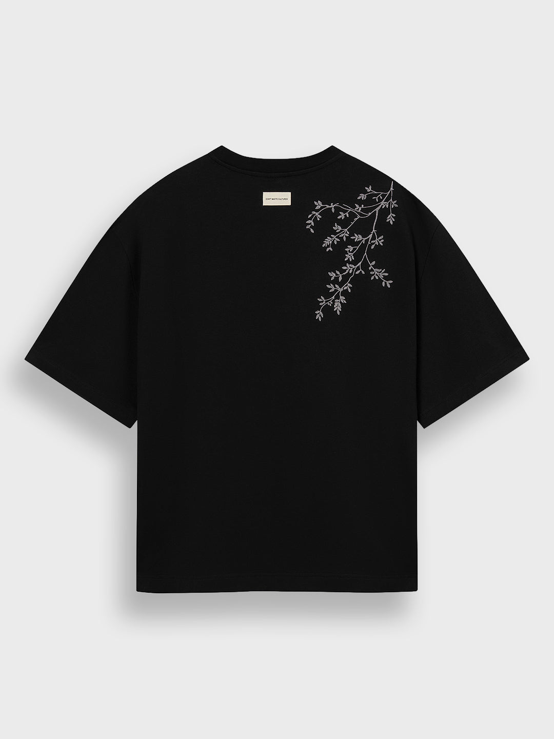 Don’t Waste Culture Morikae T-Shirt Black achterkant