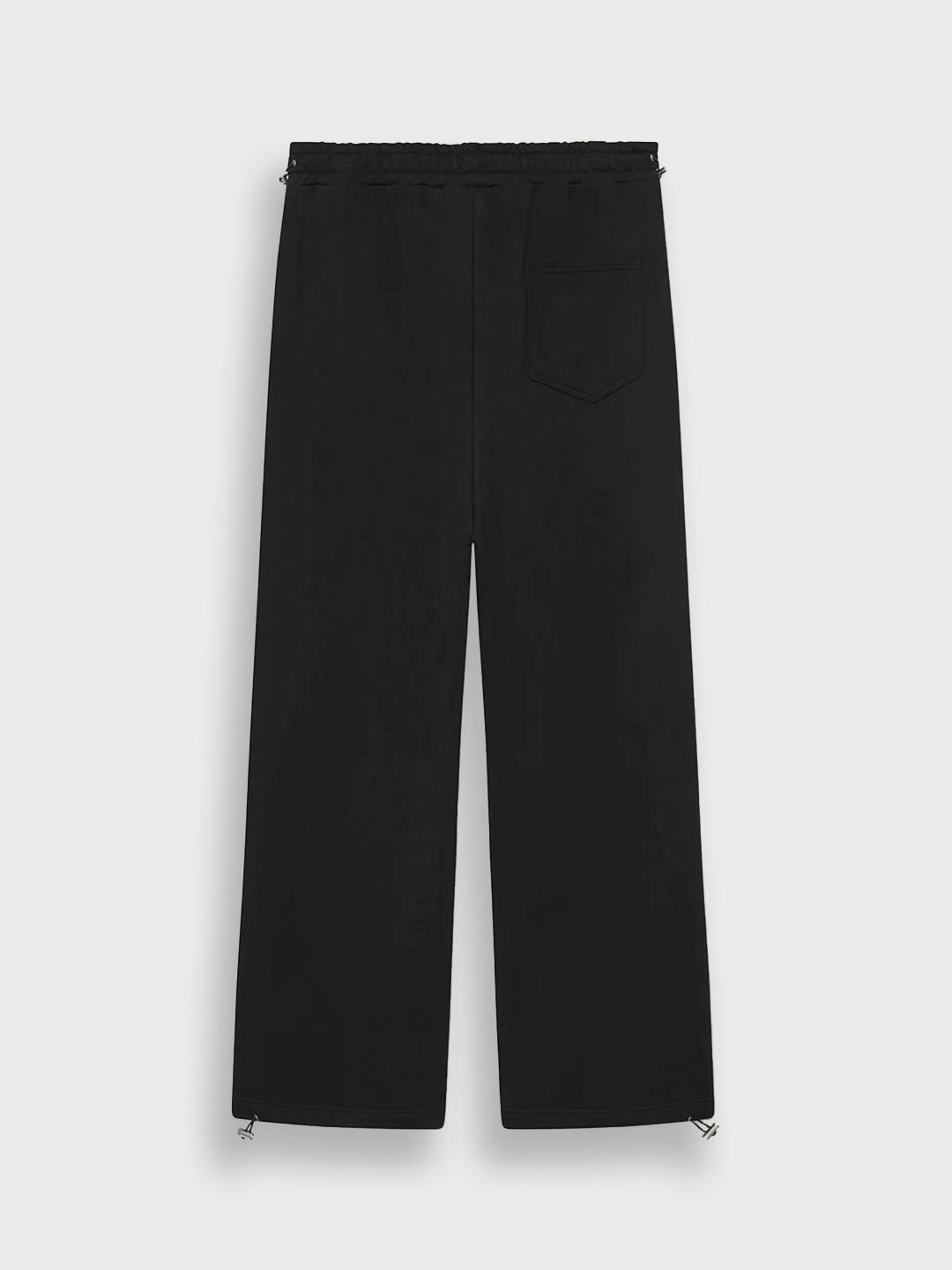 loose fit sweatpants black