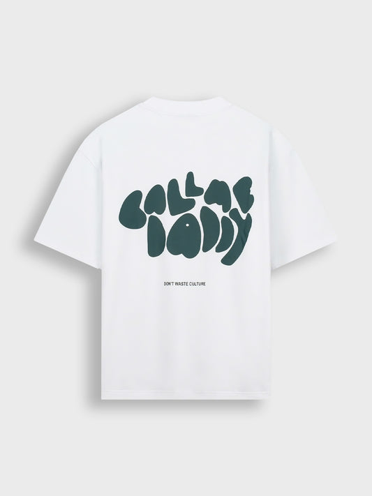 Don't Waste Culture Nial T-Shirt | White