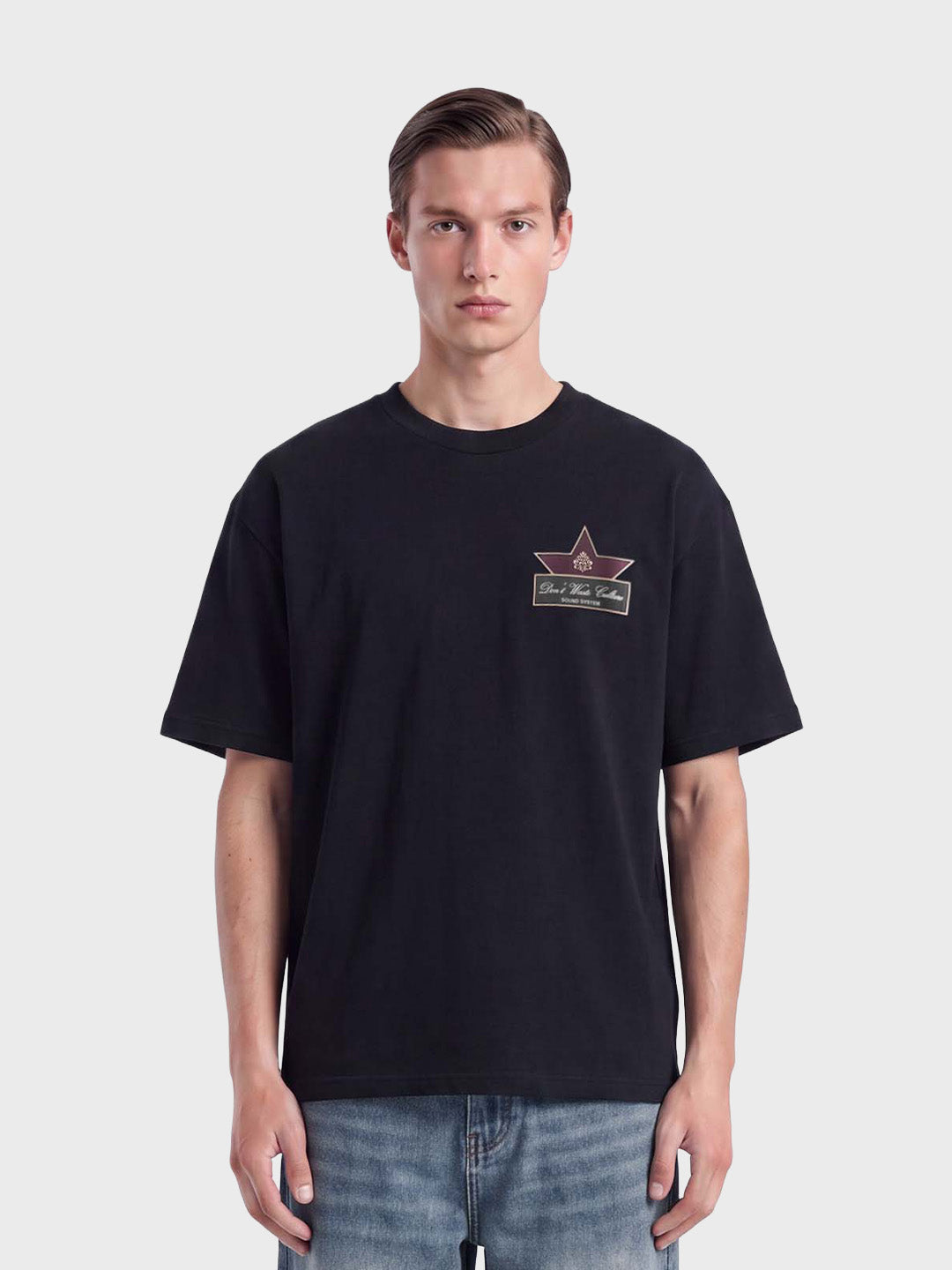 Don't Waste Culture Niloa T-Shirt Black – voorkant