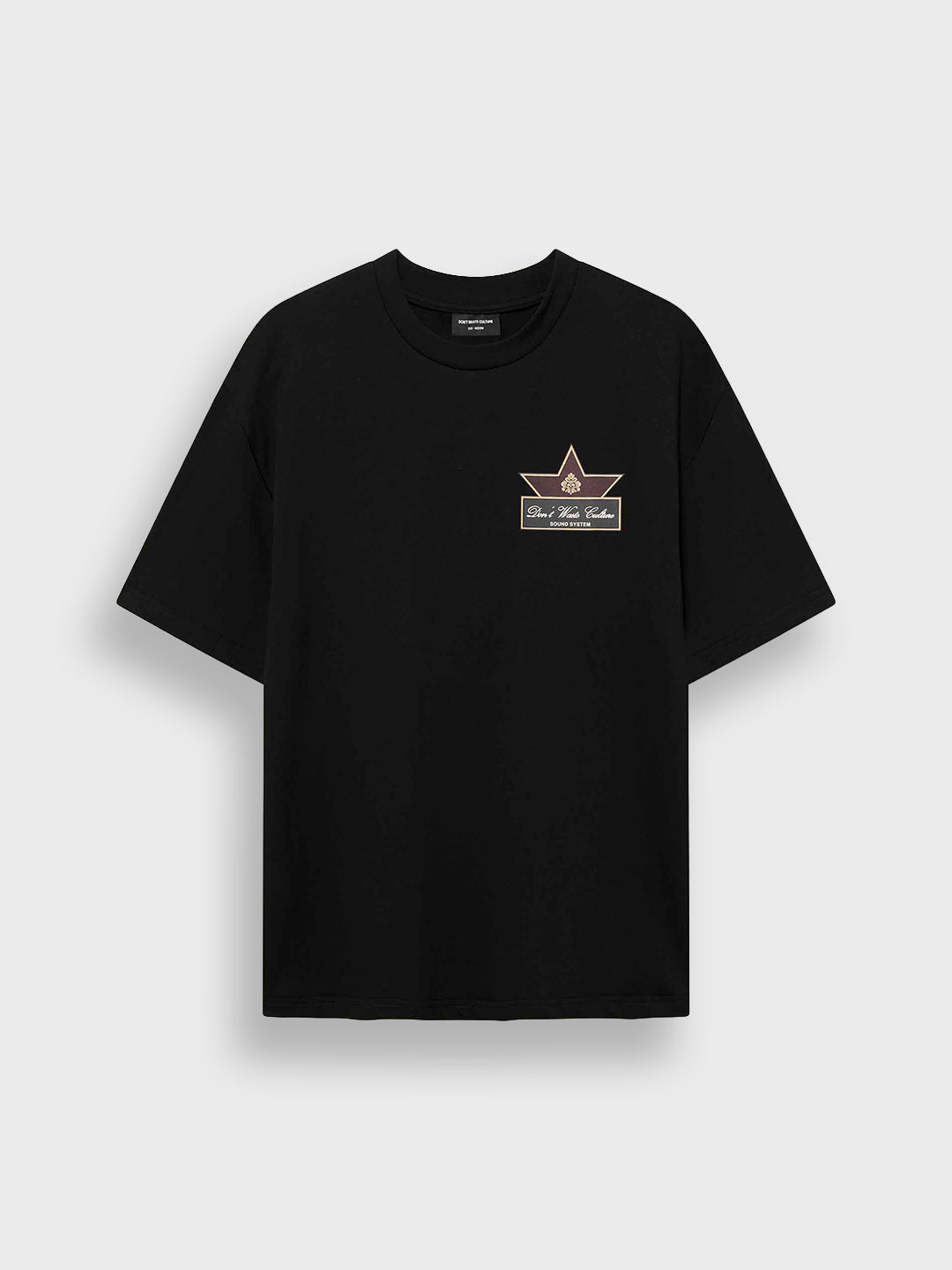 Don't Waste Culture Niloa T-Shirt Black – packshot voor
