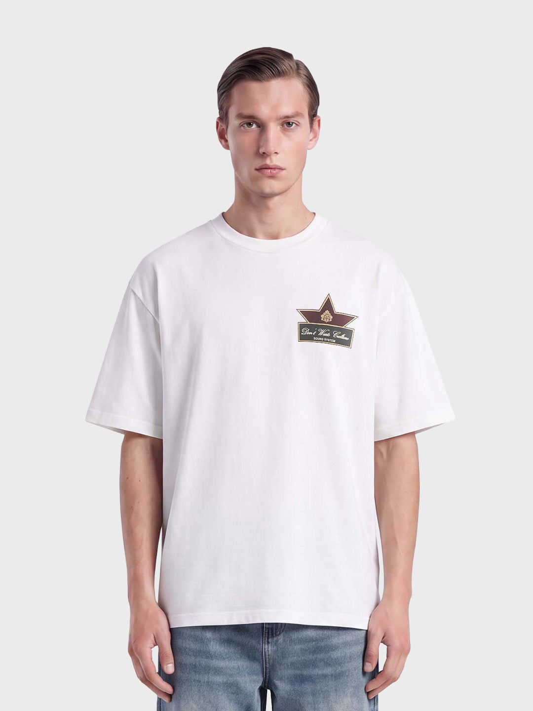 Don't Waste Culture Niloa T-Shirt White – voorkant