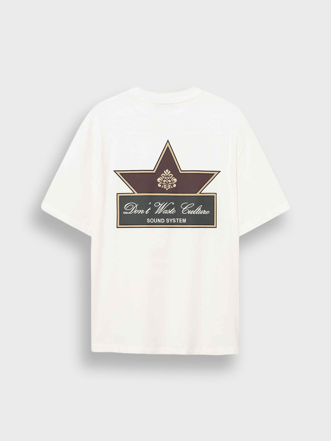 Don't Waste Culture Niloa T-Shirt White – packshot achter