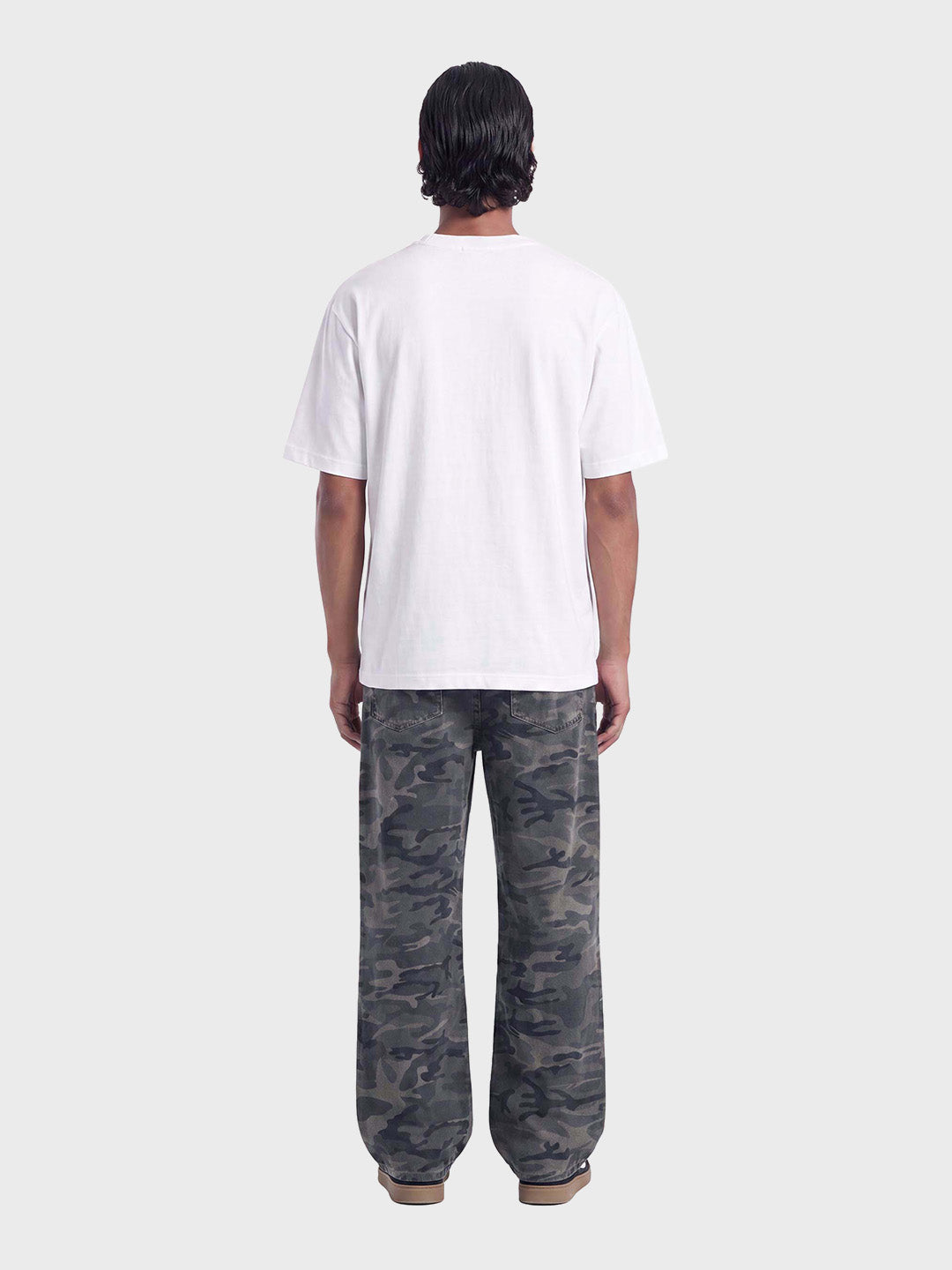 Don't Waste Culture Nomi T-Shirt White – outfit achterkant